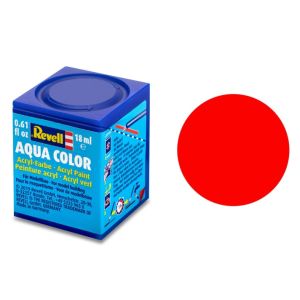 Aqua helder oranje, mat