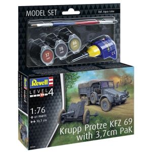 Model Set Krupp Protze Kfz.69 w. 3,7cm PaK