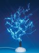 Lighted Ice Glazed Tree, BLUE, B/O (4.5V)