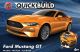 Ford Mustang GT QUICKBUILD (oranje)