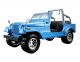 Bburago 18-22033B Jeep Wrangler, blauw