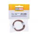 Decoderlitze 0,05mm² 10m bruin