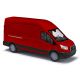 Ford Transit kastenwagen, rot