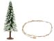 Kerstboom met verlichting