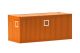 Bouw container, oranje (2st.)