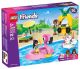 Friends - Zwembadfeest met flamingo en eenhoorn