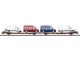 *Voorbestellen* Set platte beladen wagens Laads 800B 