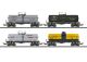 Set Tank Cars Tin Plate