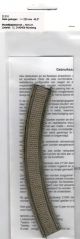 Tramrail gebogen, R1 220 mm 45,0º