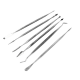 Carvers x6 - double ended, stainless steel