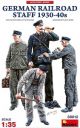 German Railroad Staff 1930's-40's