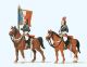 1:87 Militaire garde te paard