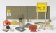 1:87 Betonmixer / Hekwerk / Gereedschap