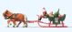 1:87 Arreslee met kerstman