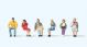 1:160 Zittende figuren