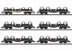 Güterwagen-Set Coiltransport