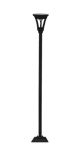 HO Solarlampe modern, LED Weiss