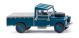Land Rover pickup, az.blauw